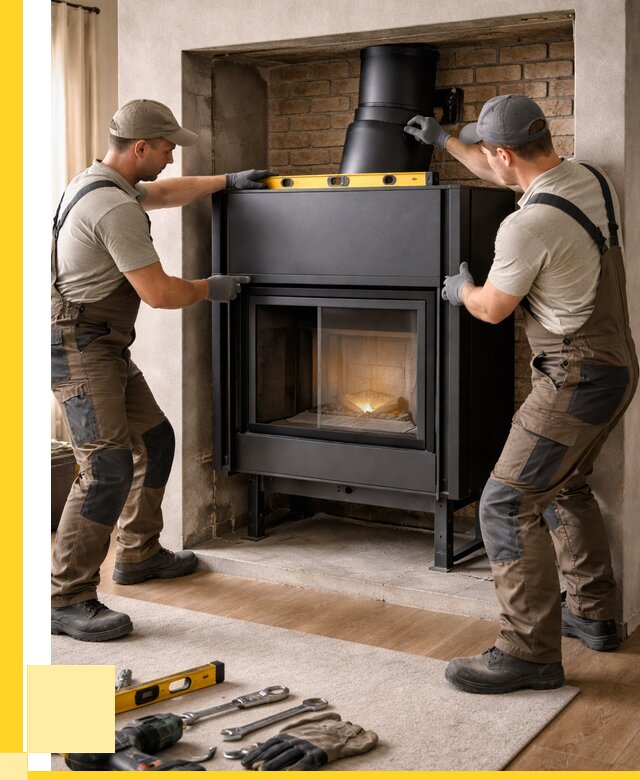 Установка каминных топок в Шебекине под ключ от 18326 р. | ЭриданШбк