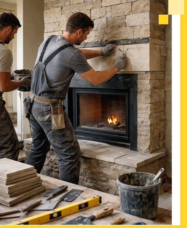 Проектирование и установка открытых каминов в Шебекине