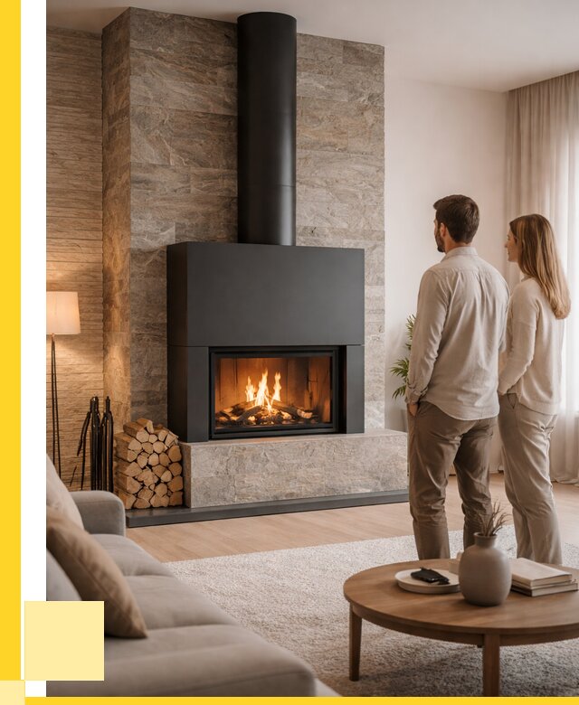 Закрытые камины под ключ в Шебекине от 122172 р., ЭриданШбк