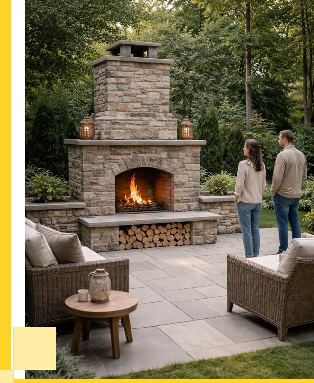 Уличные камины из кирпича в Шебекине от 152715 р. | ЭриданШбк