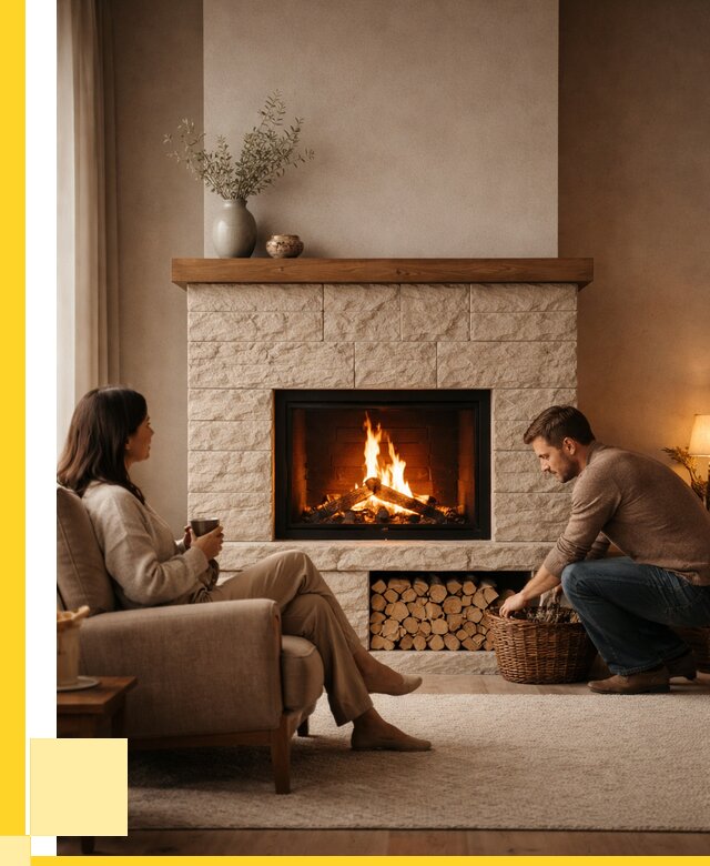 Камины для дома в Шебекине под ключ от 152715 р. | ЭриданШбк