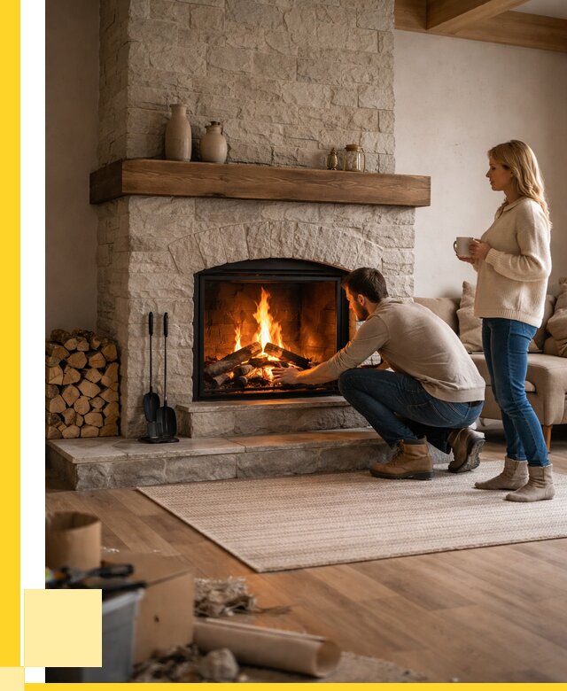 Камины для загородного дома в Шебекине от 356335 р., ЭриданШбк