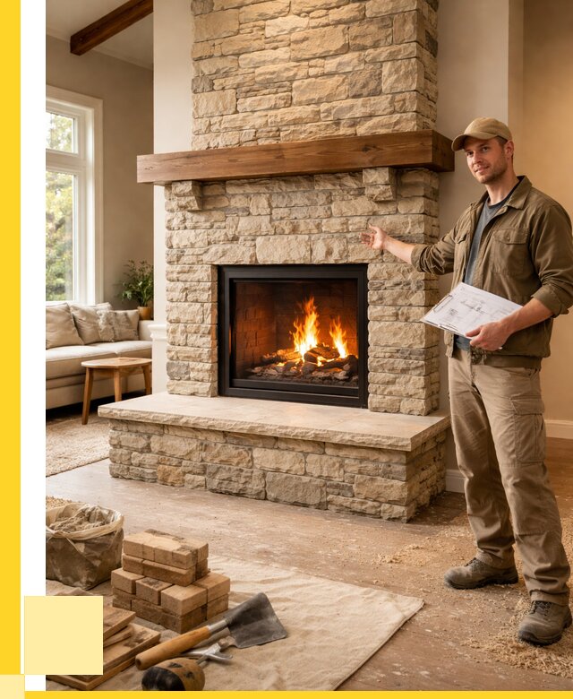 Камины под ключ в Шебекине от 183258 р. | ЭриданШбк — установка