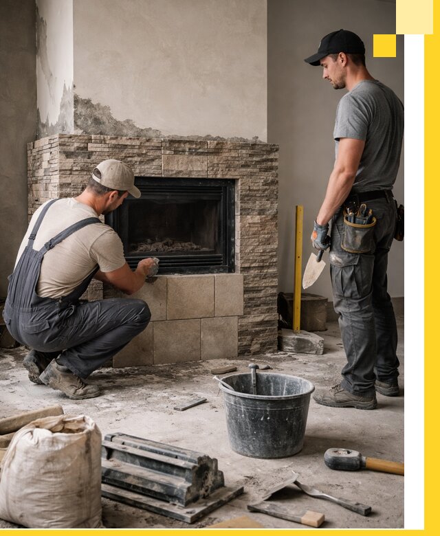 Камины под ключ в Шебекине: проект, изготовление и монтаж