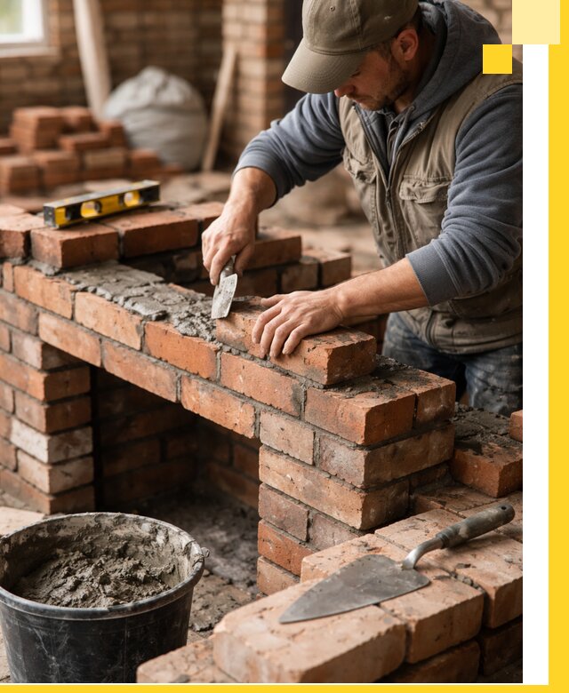 Кладка каминов под ключ в Шебекине профессиональная отделка и монтаж