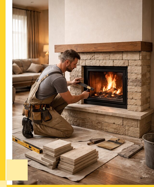 Строительство каминов в Шебекине от 152715 р., ЭриданШбк - под ключ