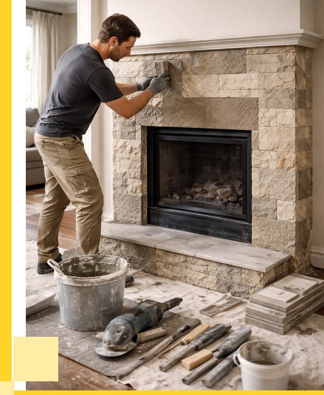 Ремонт каминов и печей в Шебекине от 15272 р. | ЭриданШбк