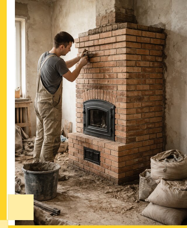 Строительство печей в Шебекине от 66177 р. под ключ, ЭриданШбк