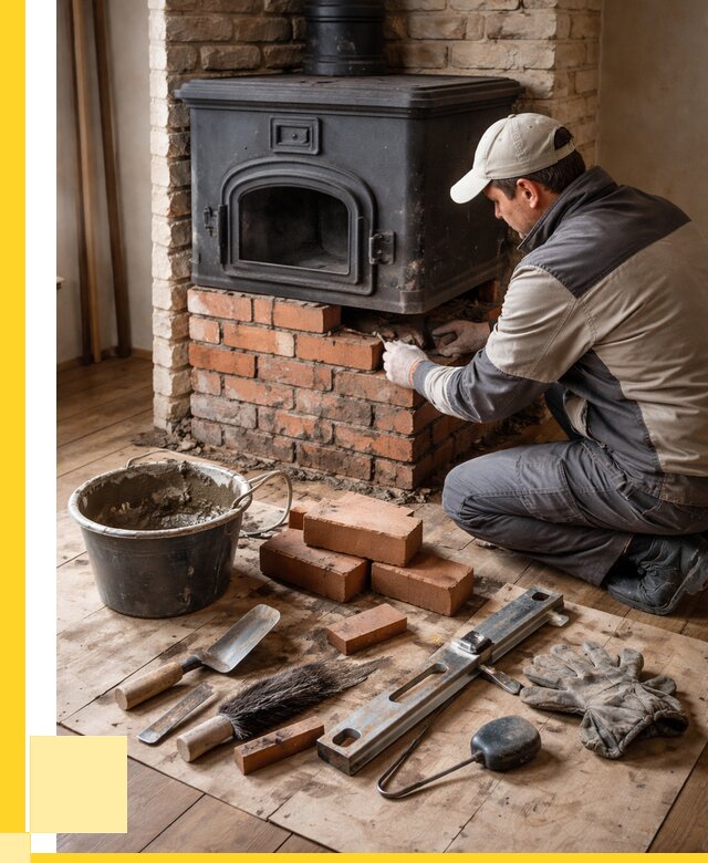 Ремонт печей в Шебекине от 12217 р., услуги печника ЭриданШбк