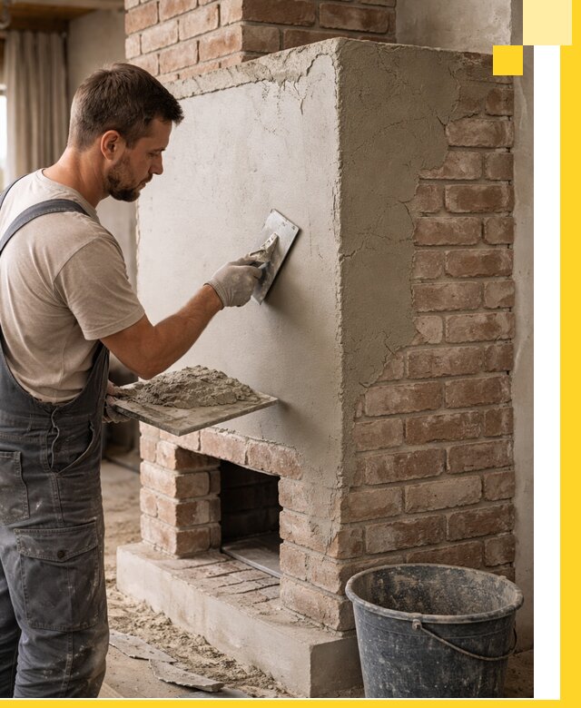 Отделка печей и облицовка каминов в Шебекине под ключ