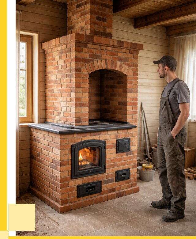 Кирпичные печи в Шебекине: купить от 152715 р. | ЭриданШбк