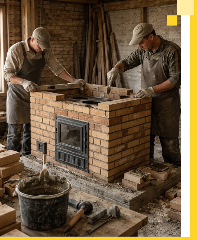 Изготовление и установка варочных печей под ключ в Шебекине