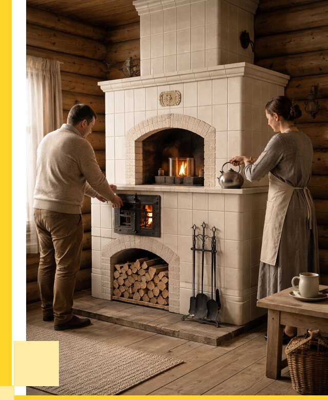 Русские печи в Шебекине: установка от 152715 р. ЭриданШбк