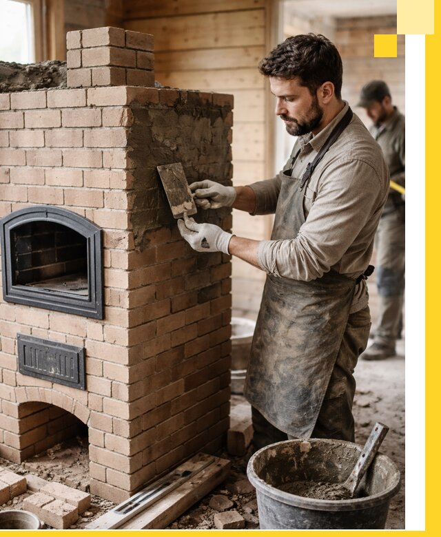 Изготовление и установка печей-шведок под ключ в Шебекине