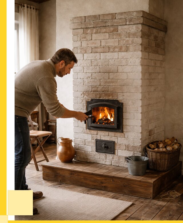 Печь голландка из кирпича в Шебекине от 86539 р. | ЭриданШбк