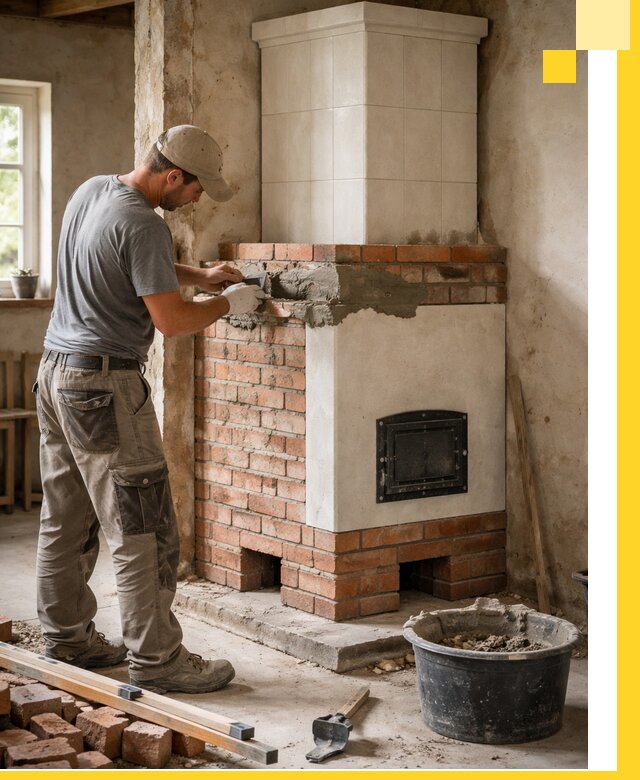 Изготовление и установка печей-голландок под ключ в Шебекине