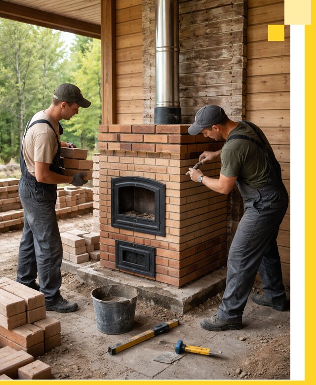 Производство и установка дачных печей под ключ в Шебекине