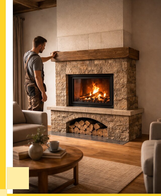 Печи камины для дома под ключ в Шебекине от 55996 р. | ЭриданШбк