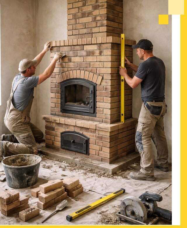 Продажа и установка печей и каминов для дома под ключ в Шебекине