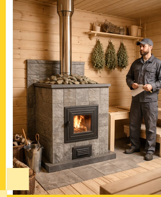 Печи для бани под ключ в Шебекине от 122172 р. | ЭриданШбк