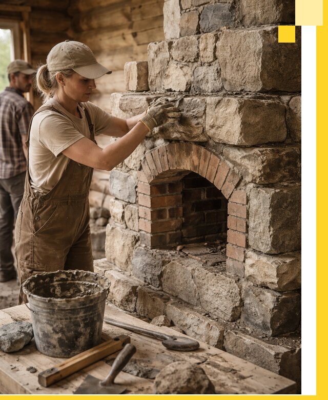 Каменные печи на заказ и монтаж в Шебекине, долговечные решения