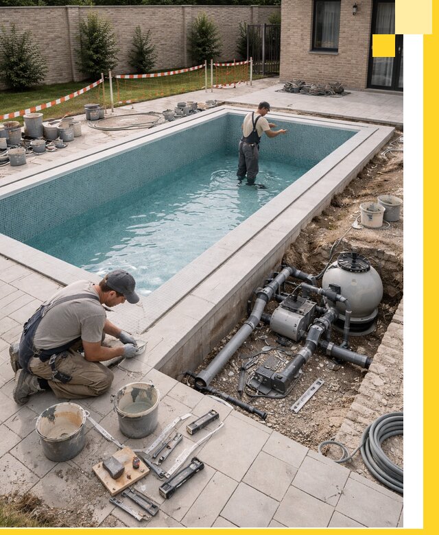 Строительство бассейнов под ключ в Шебекине: проекты и монтаж