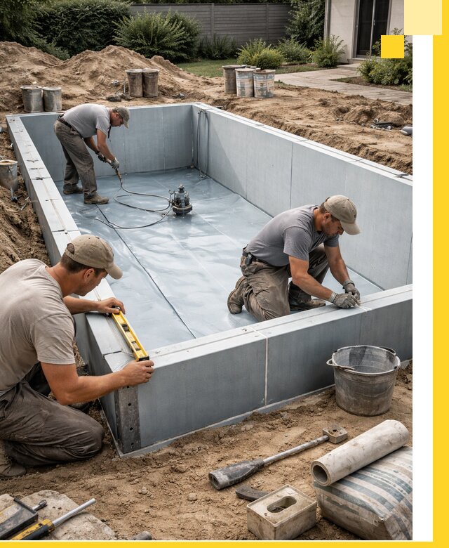 Профессиональный монтаж бассейнов под ключ в Шебекине с гарантией