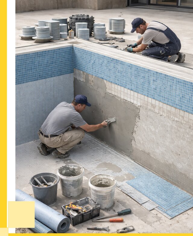 Ремонт и обслуживание бассейнов в Шебекине от 25453 р. | ЭриданШбк