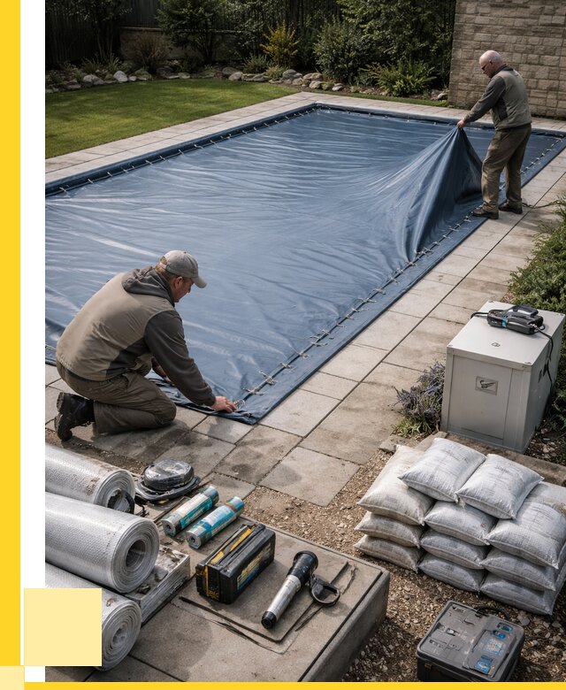 Консервация бассейнов в Шебекине под ключ от 6618 р. | ЭриданШбк