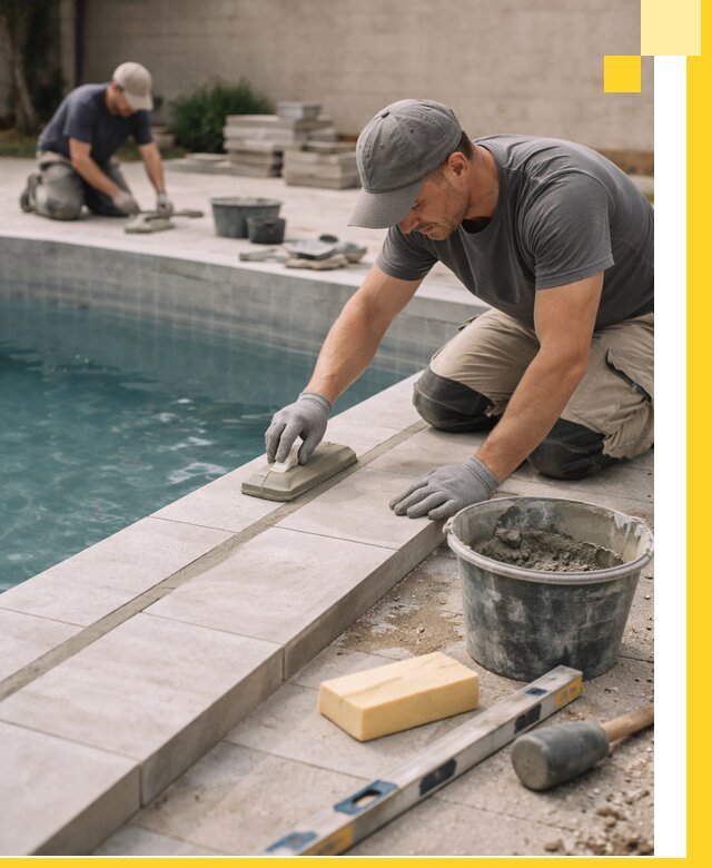 Отделка бассейнов в Шебекине: декоративная отделка и гидроизоляция