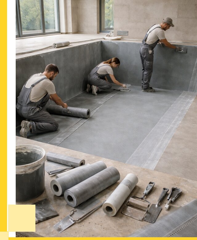 Гидроизоляция бассейнов в Шебекине от 2036 р., ЭриданШбк