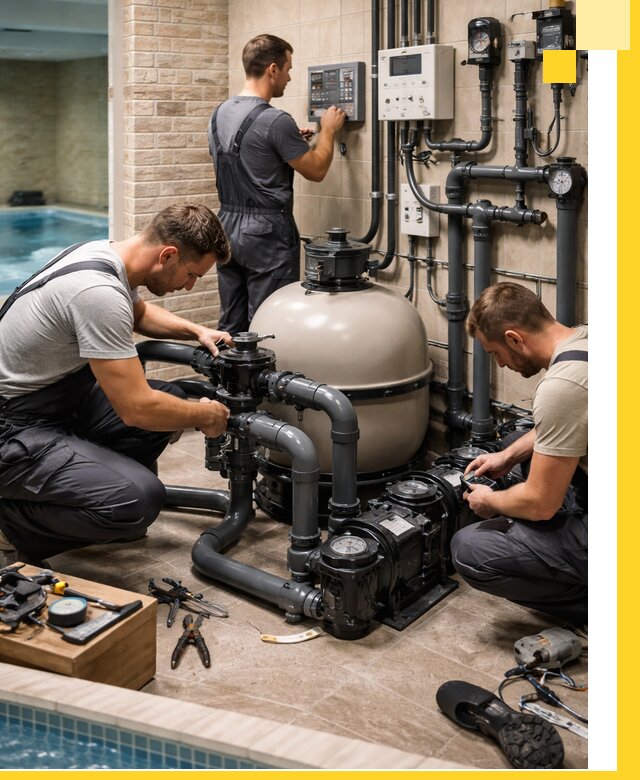 Комплексное оборудование для бассейнов под ключ в Шебекине