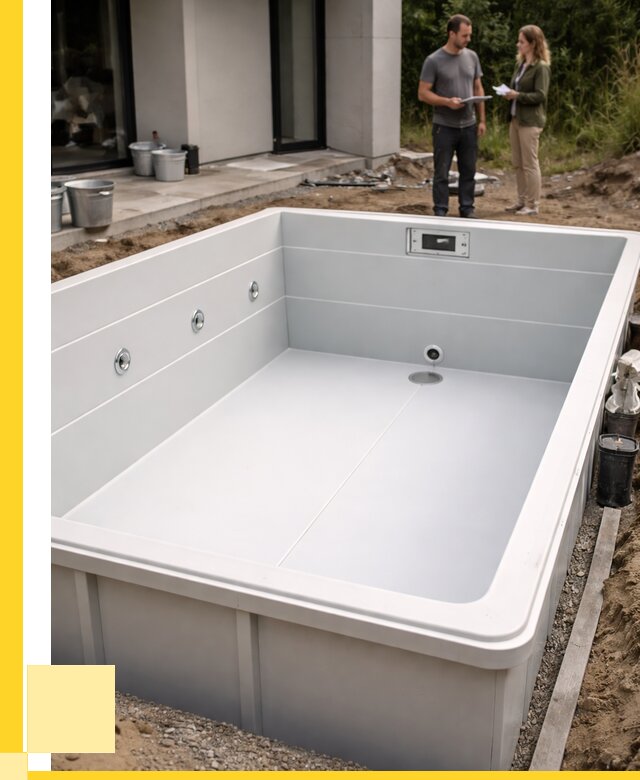 Полипропиленовые бассейны в Шебекине от 254525 р. | ЭриданШбк