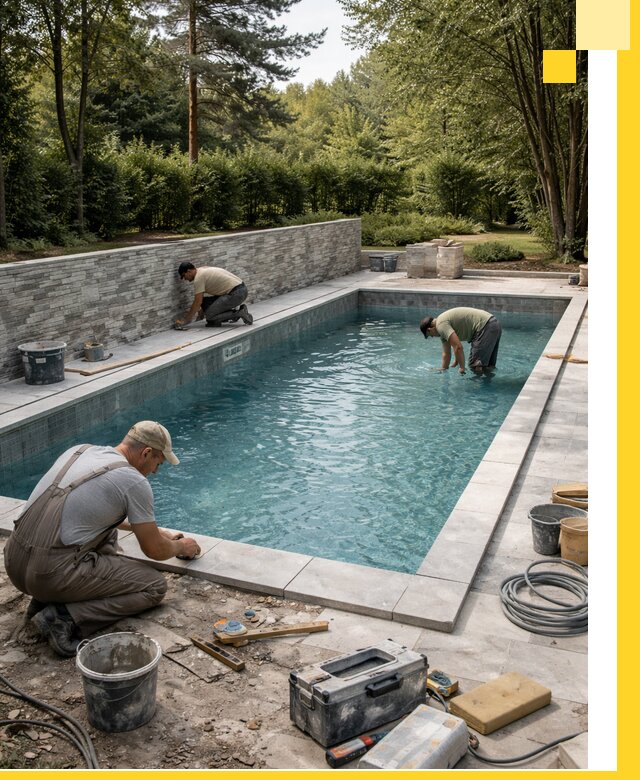 Проектирование и строительство частных бассейнов в Шебекине