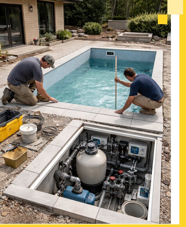 Строительство качественных домашних бассейнов под ключ в Шебекине