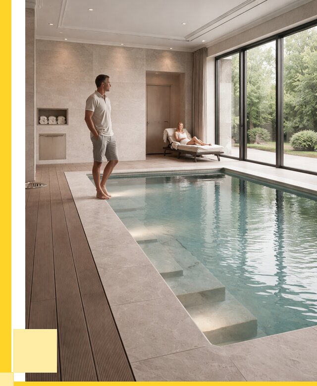 Бассейны в коттедже под ключ в Шебекине от 1221720 р. | ЭриданШбк