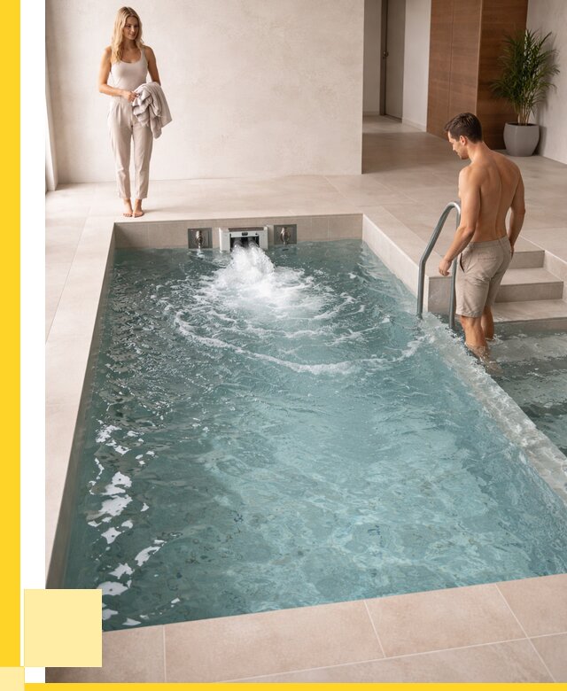 Бассейн с противотоком в Шебекине от 254525 р. | ЭриданШбк