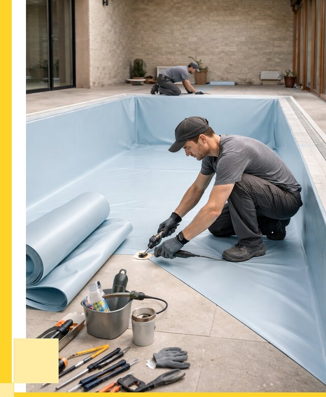 Пленка ПВХ для бассейнов в Шебекине от 2545 р. | ЭриданШбк