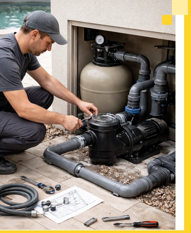 Поставка, монтаж и сервис насосов для бассейнов в Шебекине