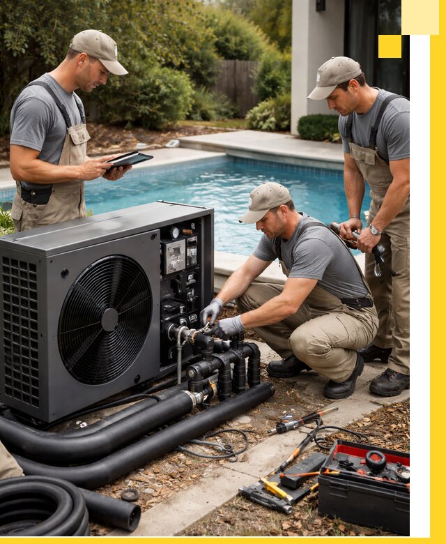 Проектирование и установка тепловых насосов для бассейнов в Шебекине