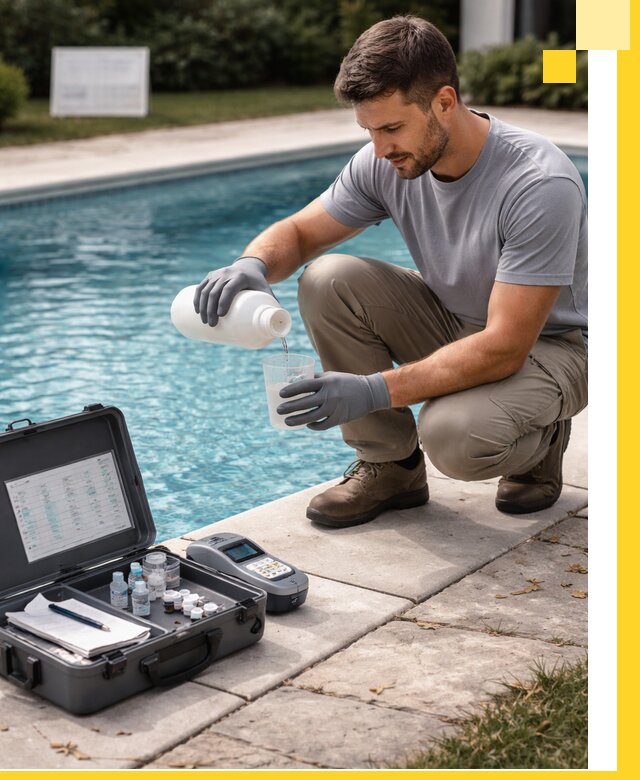 Профессиональная дезинфекция воды в бассейне в Шебекине