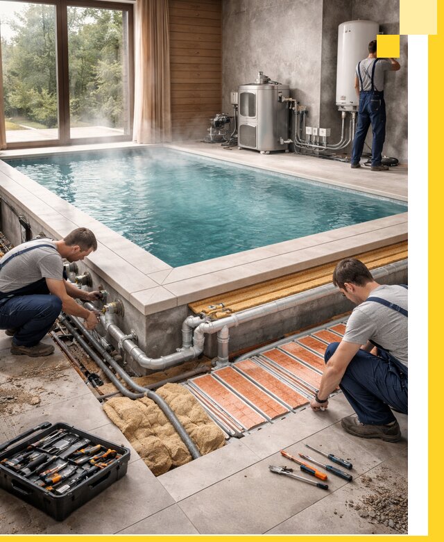 Проектирование и строительство тёплых бассейнов в Шебекине