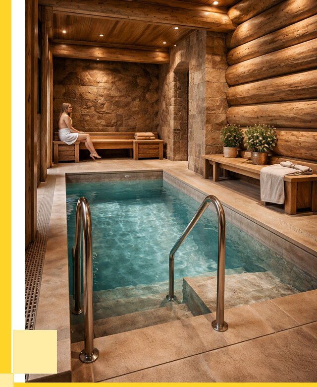 Аренда бани с бассейном в Шебекине от 1527150 р. | ЭриданШбк