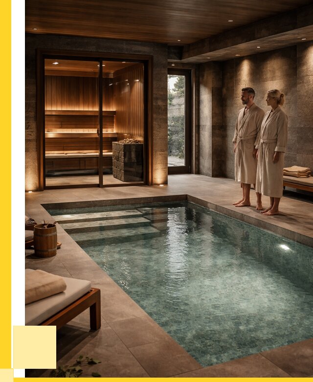 Сауна с большим бассейном в Шебекине от 1221720 р. ЭриданШбк