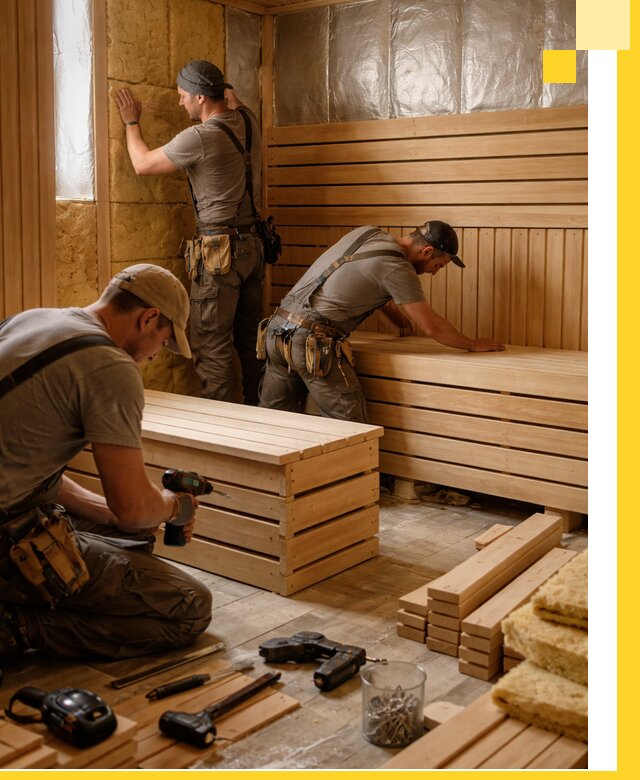 Профессиональное строительство саун под ключ в Шебекине