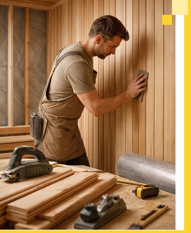 Профессиональная отделка саун и парных под ключ в Шебекине