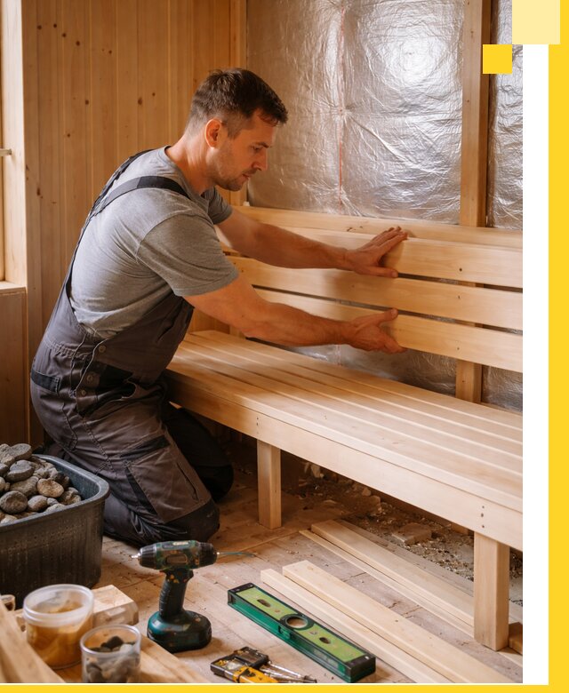 Проектирование, изготовление и монтаж финских саун в Шебекине