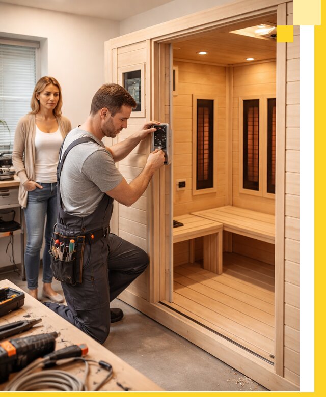 Инфракрасные сауны под ключ в Шебекине продажа и установка