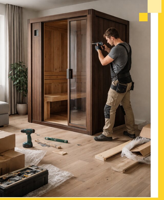 Установка и производство мини саун под ключ в Шебекине