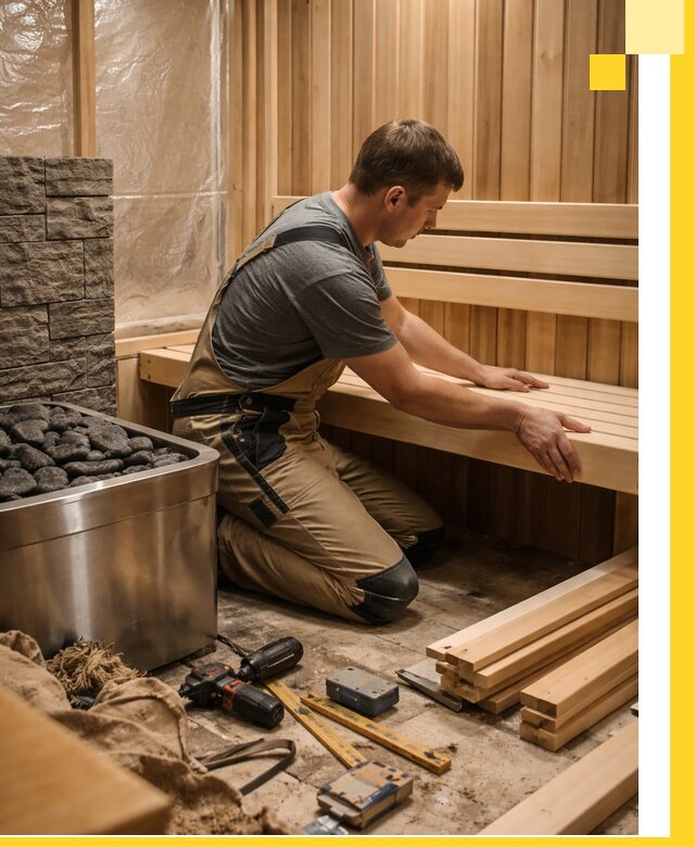 Сауны для дома под ключ с проектированием и монтажом в Шебекине